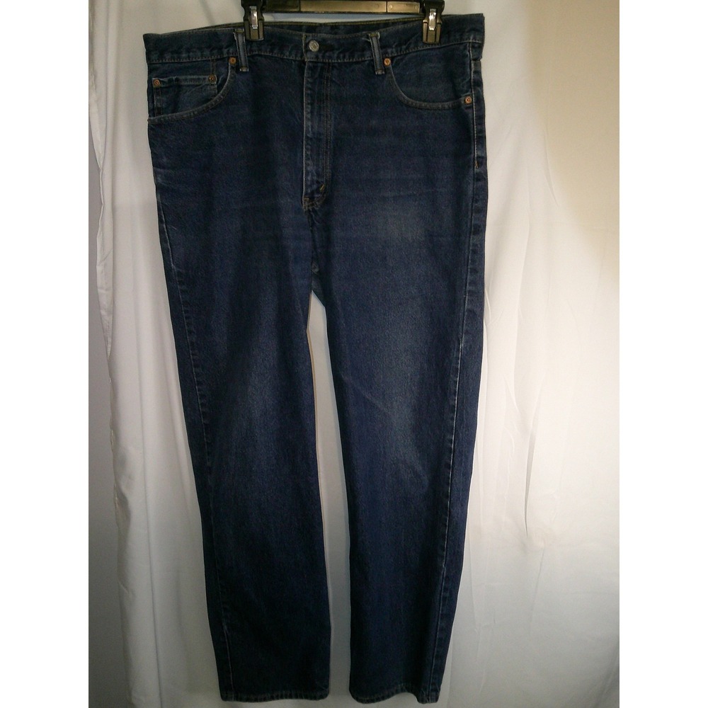 Levi's 550 Relaxed Fit Jeans Mens W40 L34 Dark Wash Denim Pants